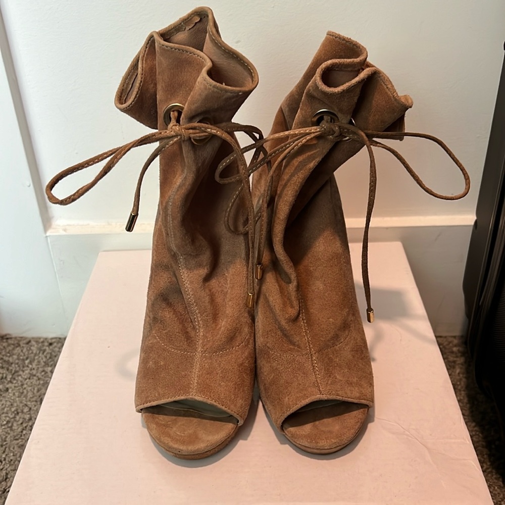 Steven Madden Open Toe Booties